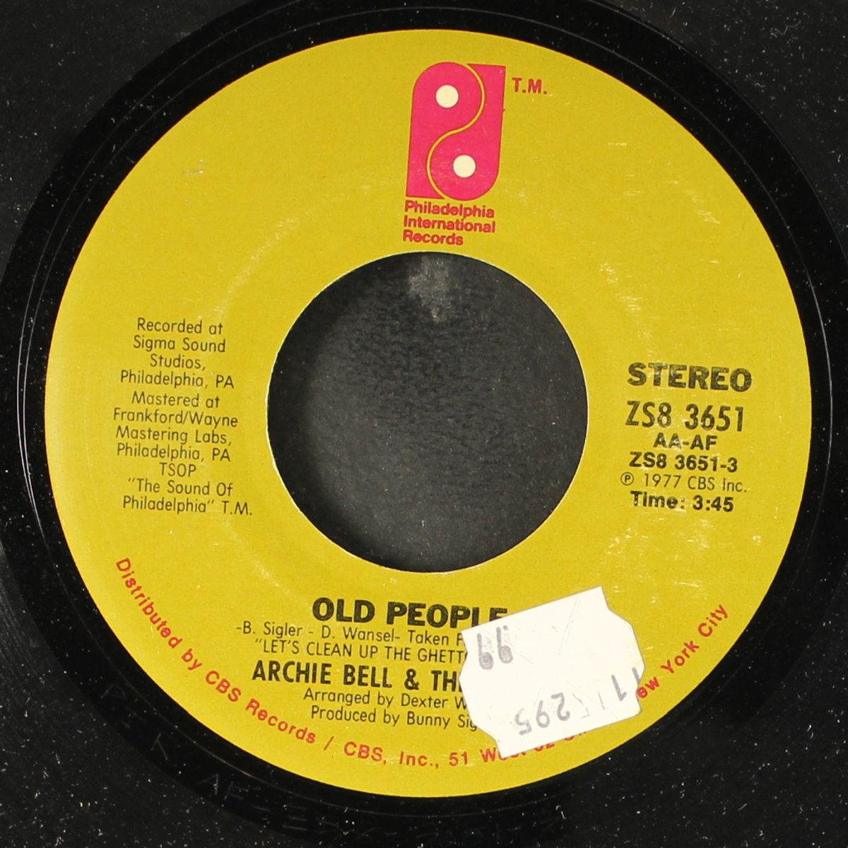 old people / on the radio by ARCHIE BELL & DRELLS