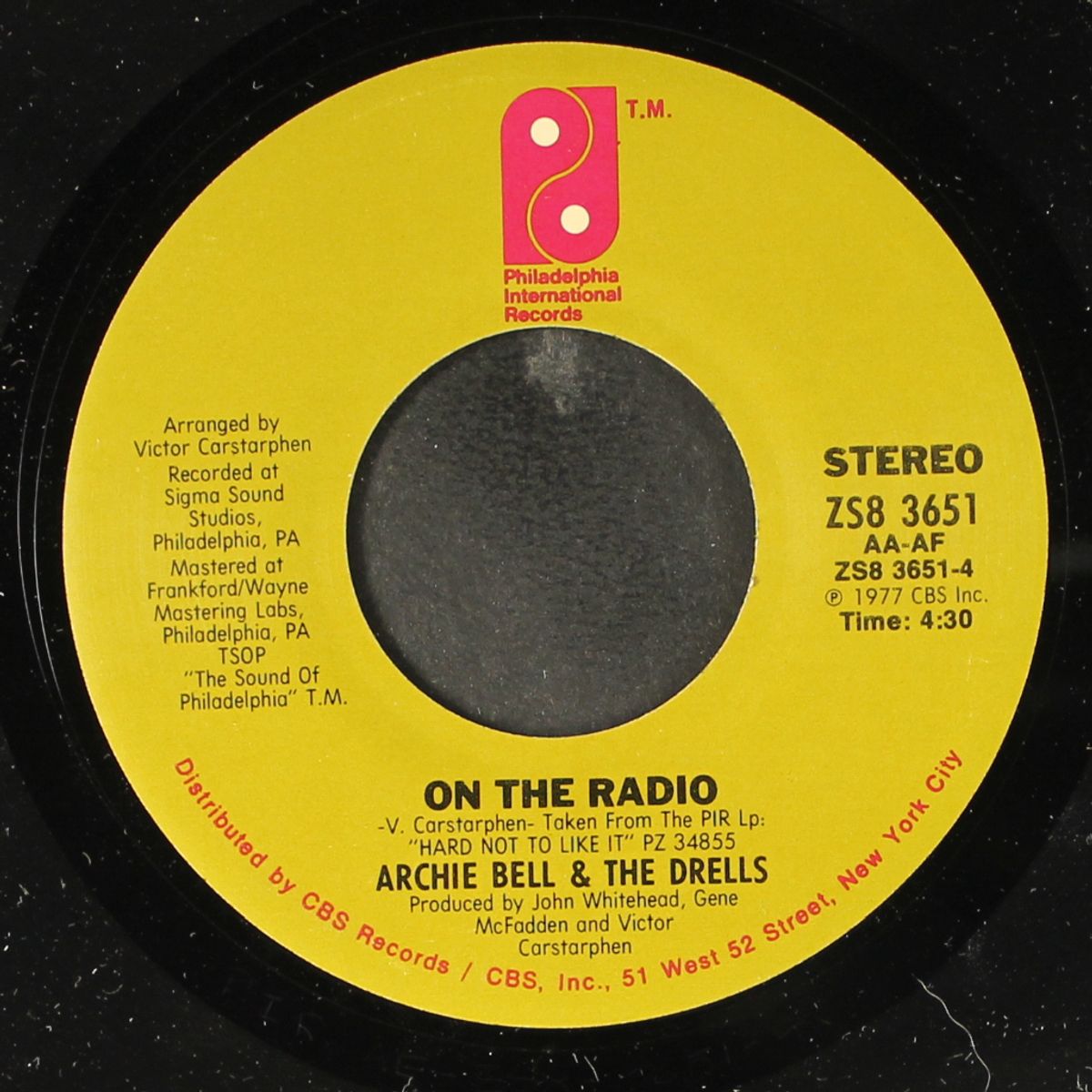 old people / on the radio by ARCHIE BELL & DRELLS