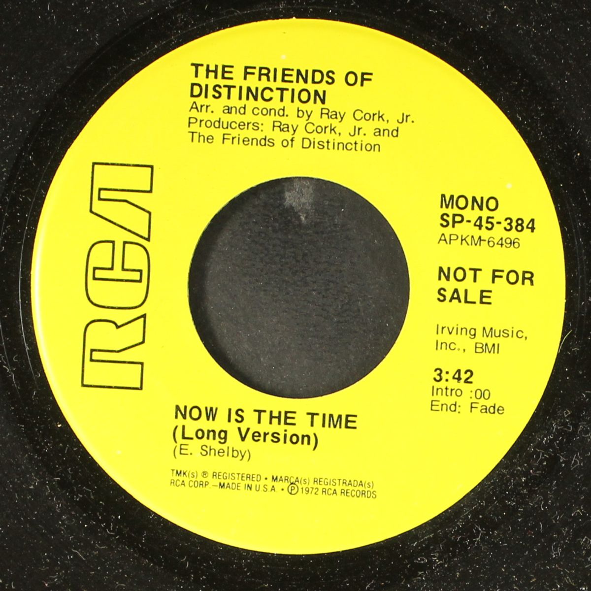 now is the time / short by FRIENDS OF DISTINCTION