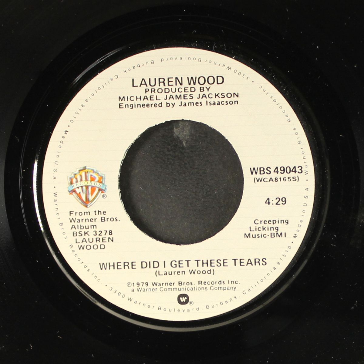 please don't leave / where did i get these tears by LAUREN WOOD