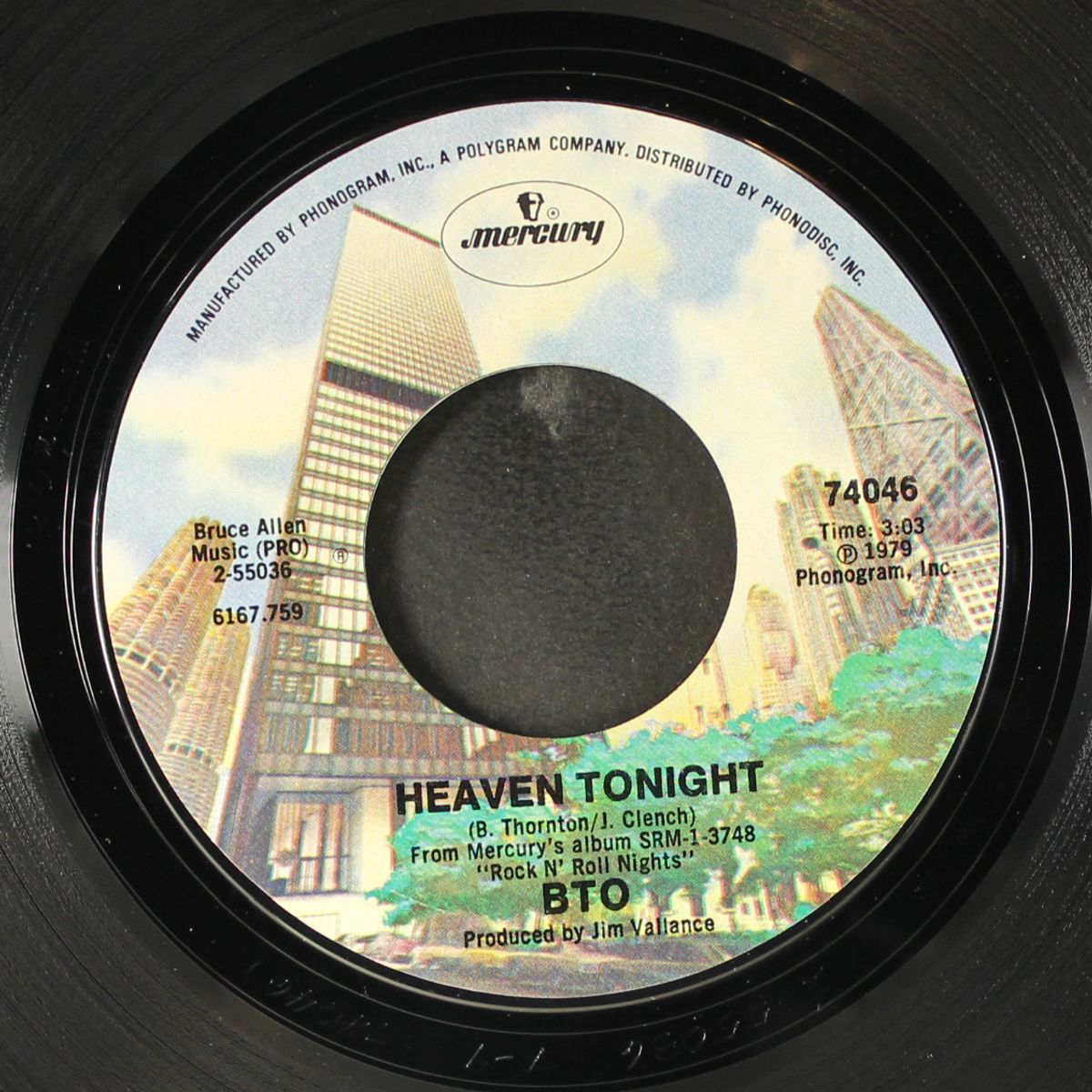 heaven tonight by BACHMAN-TURNER OVERDRIVE