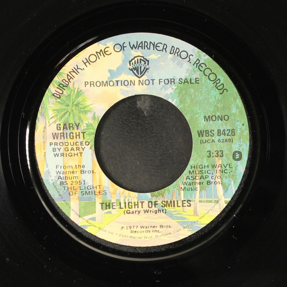 the light of smiles / mono by GARY WRIGHT
