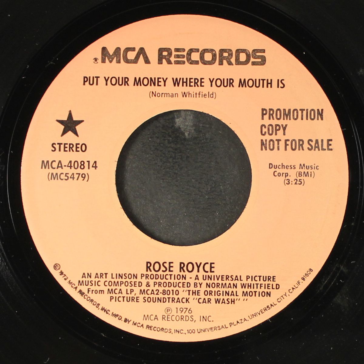 put your money where your mouth is / same by ROSE ROYCE