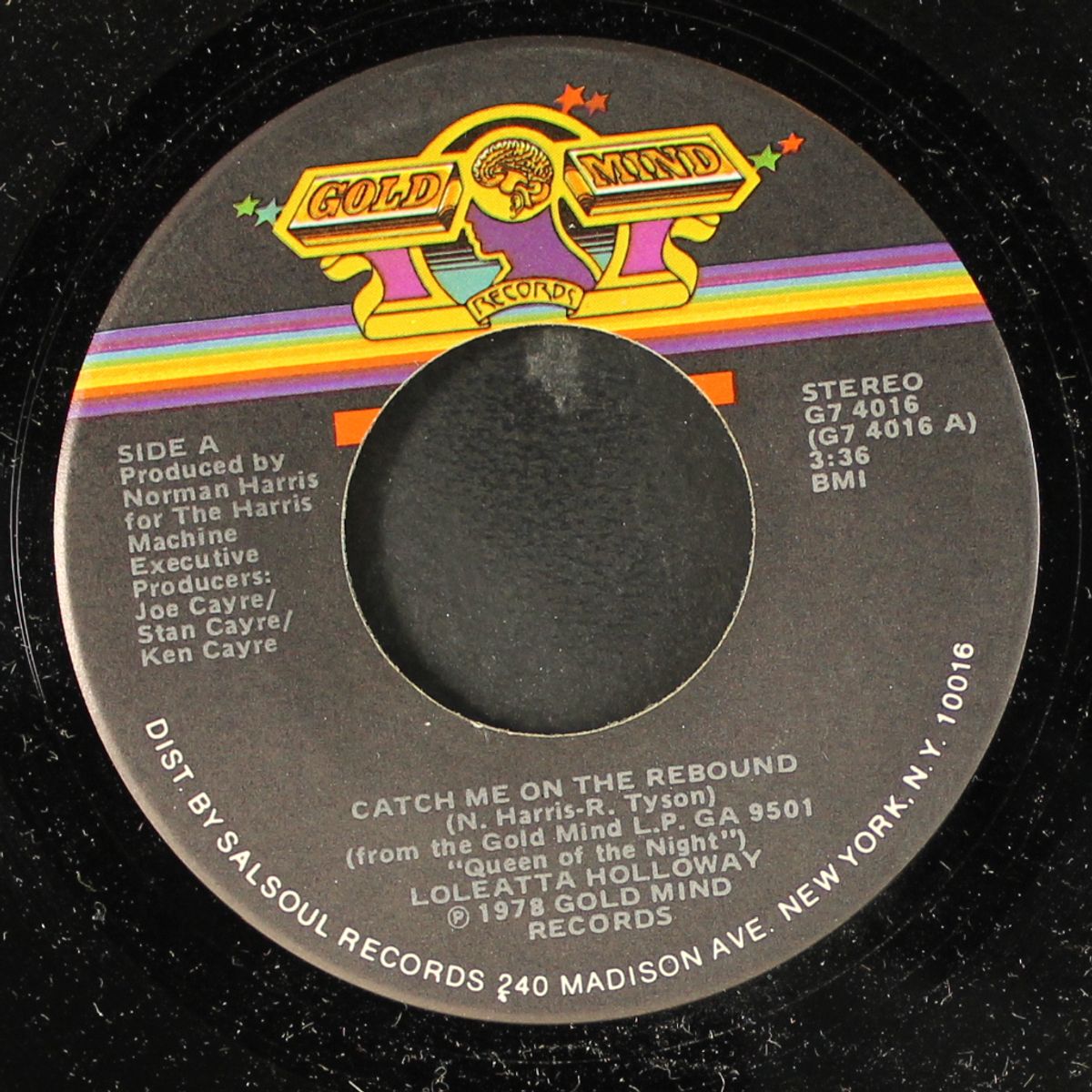 catch me on the rebound / mama don't, papa won't by LOLEATTA HOLLOWAY