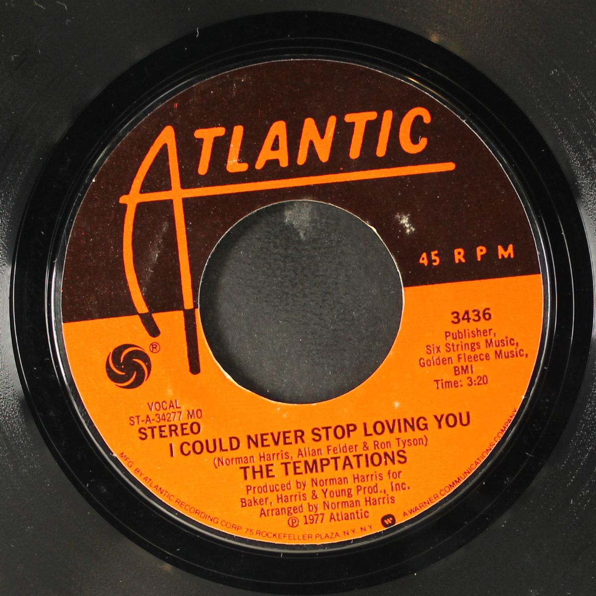 i could never stop loving you / in a lifetime by TEMPTATIONS