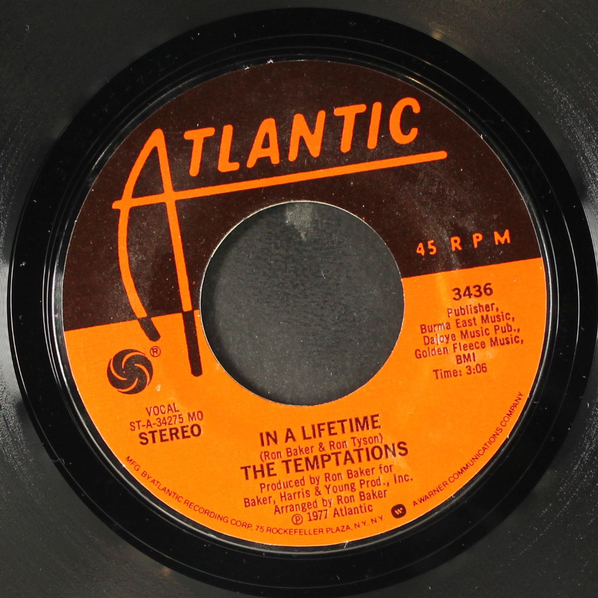 i could never stop loving you / in a lifetime by TEMPTATIONS