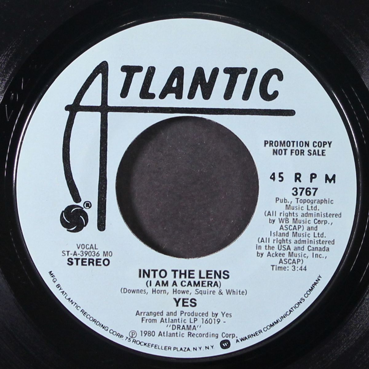 into the lens / mono by YES