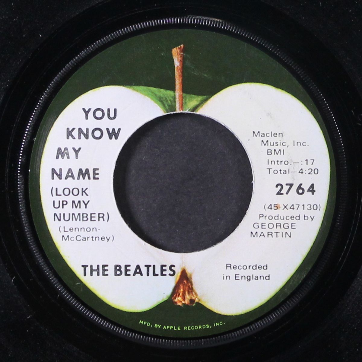 let it be / you know my name (look up the number) by BEATLES