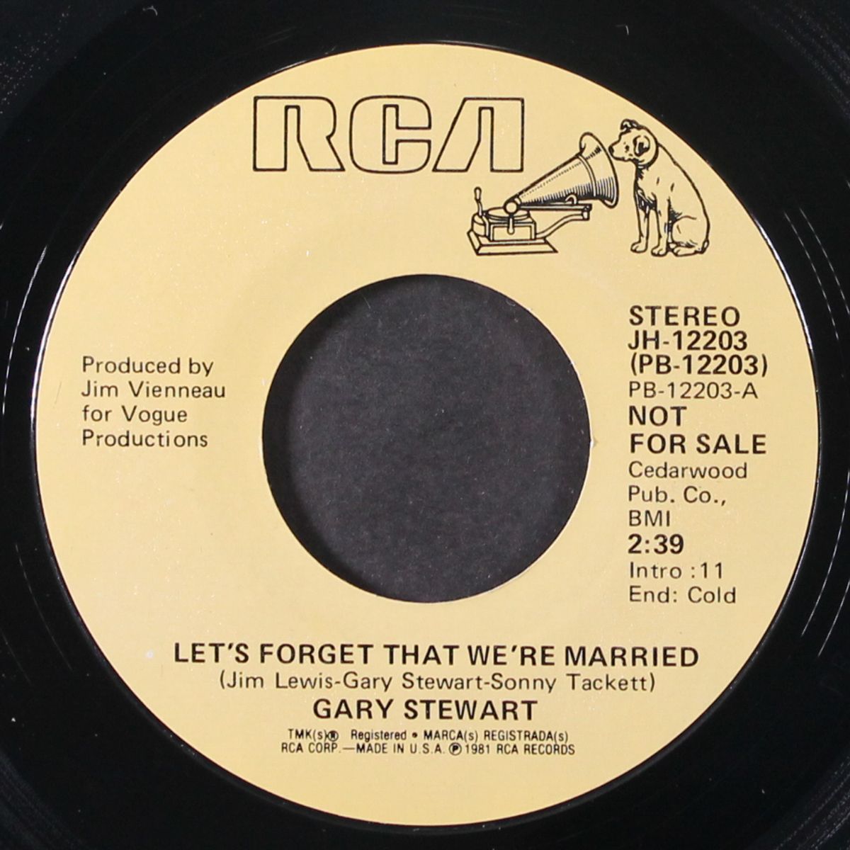 let's forget that we're married / mono by GARY STEWART