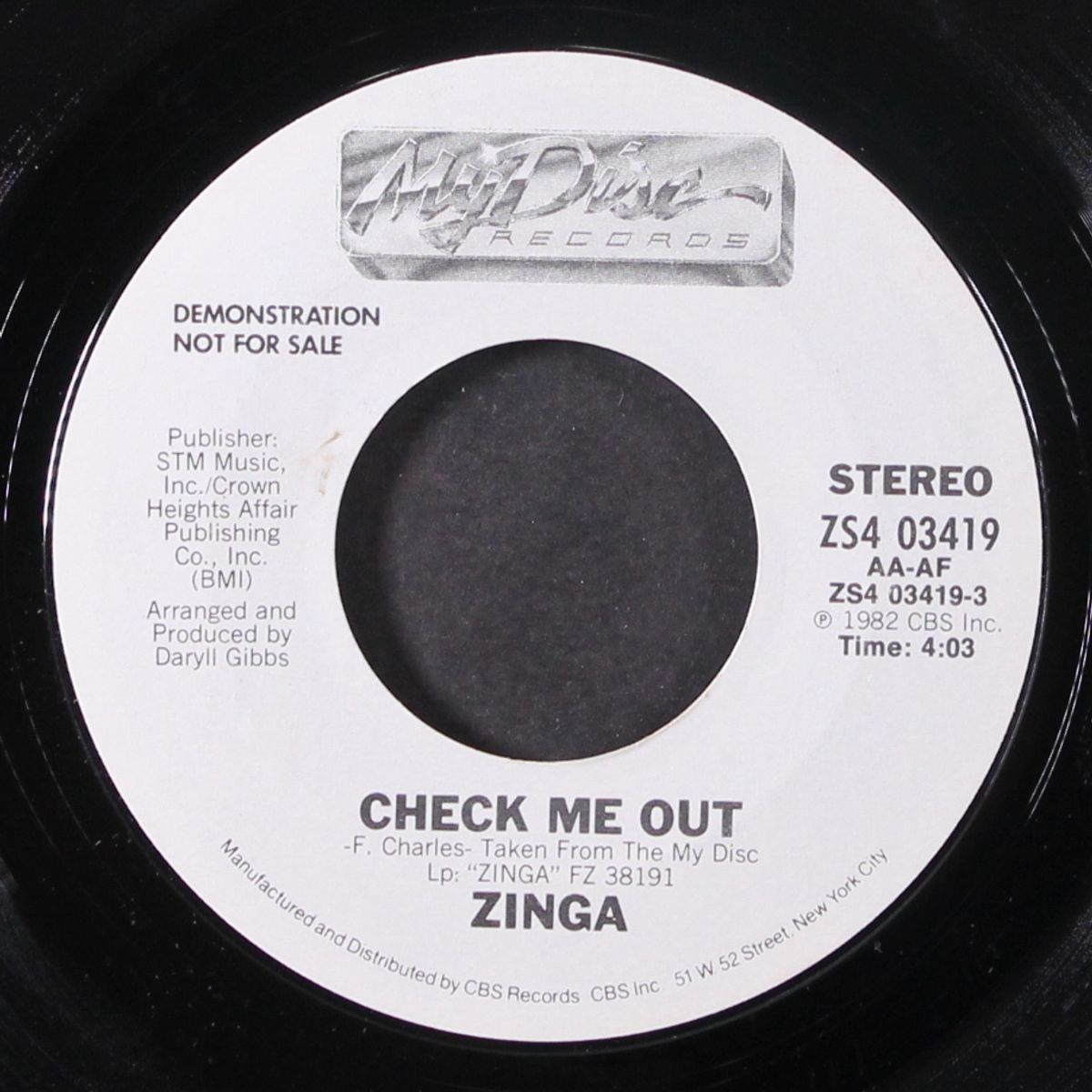 check me out / same by ZINGA