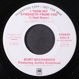 BURT BACHARACH & JOSHIE ARMSTEAD