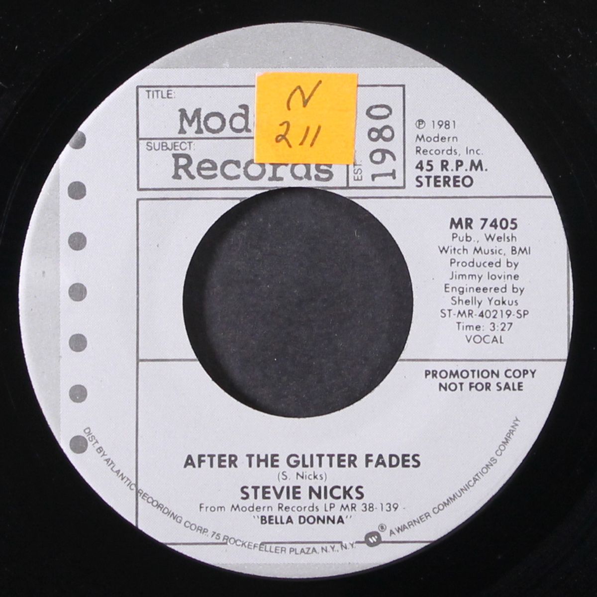 after the glitter fades by STEVIE NICKS
