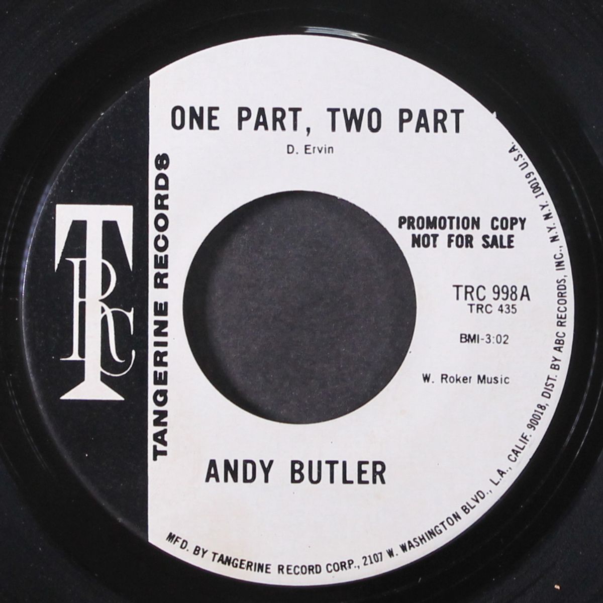 up to my neck in love / one part, two part by ANDY BUTLER