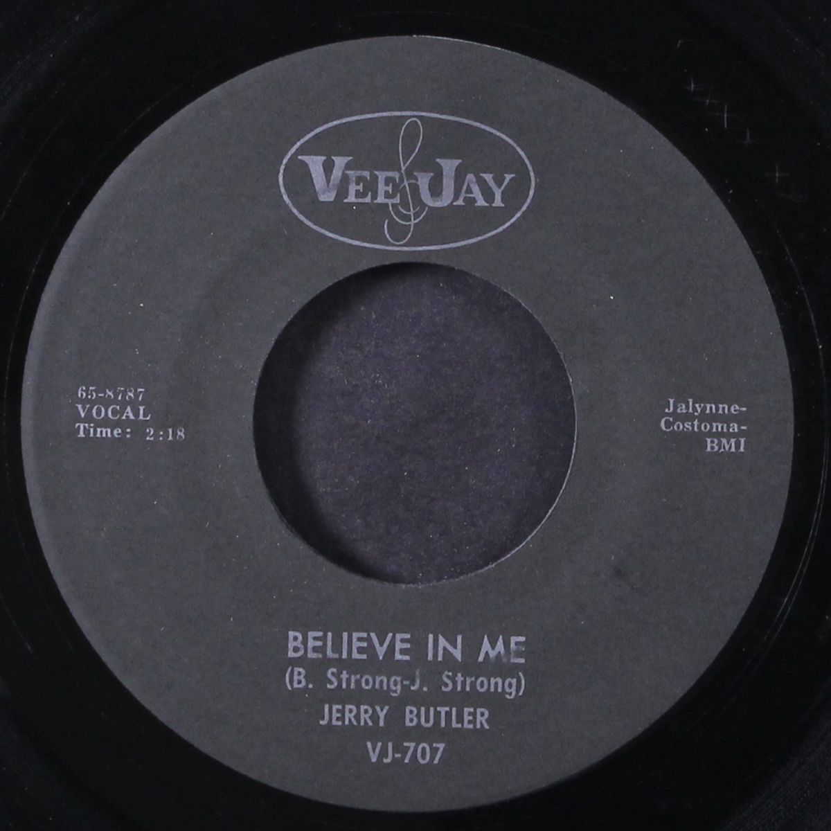 just for you / believe in me by JERRY BUTLER