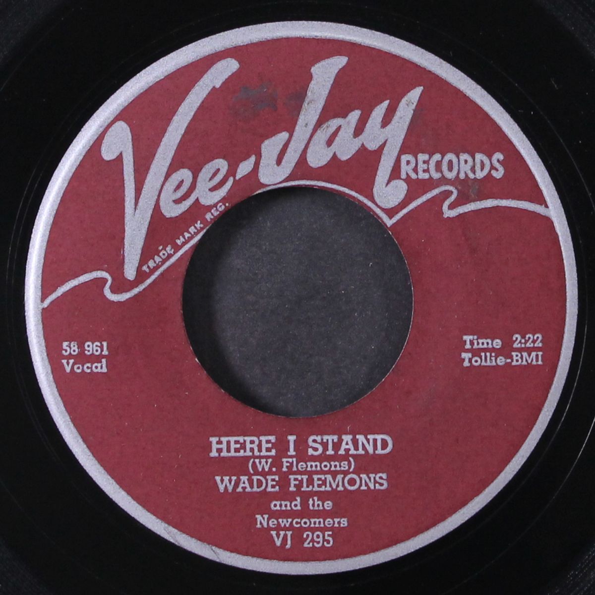 here i stand / my baby likes to rock by WADE FLEMONS & GROUP