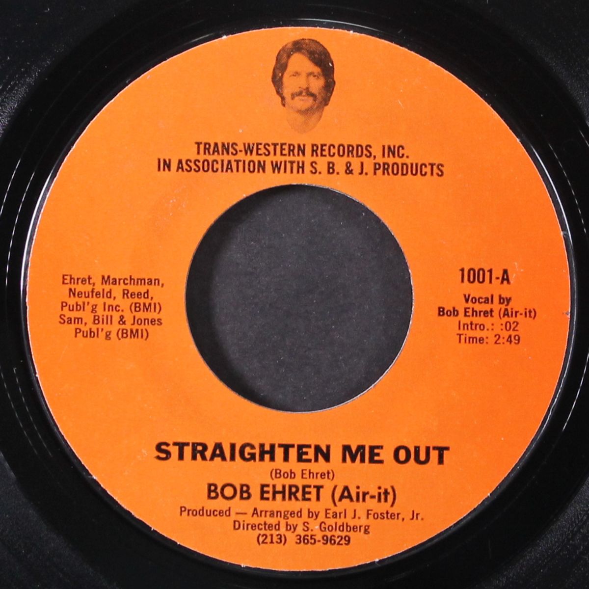 straighten me out / instrumental by BOB EHRET