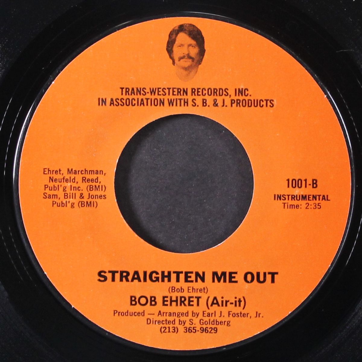 straighten me out / instrumental by BOB EHRET