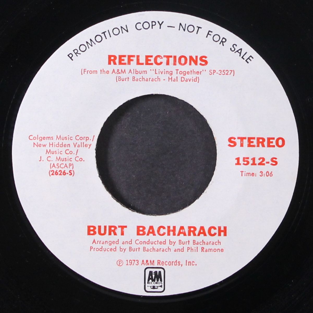 living together growing together / reflections by BURT BACHARACH