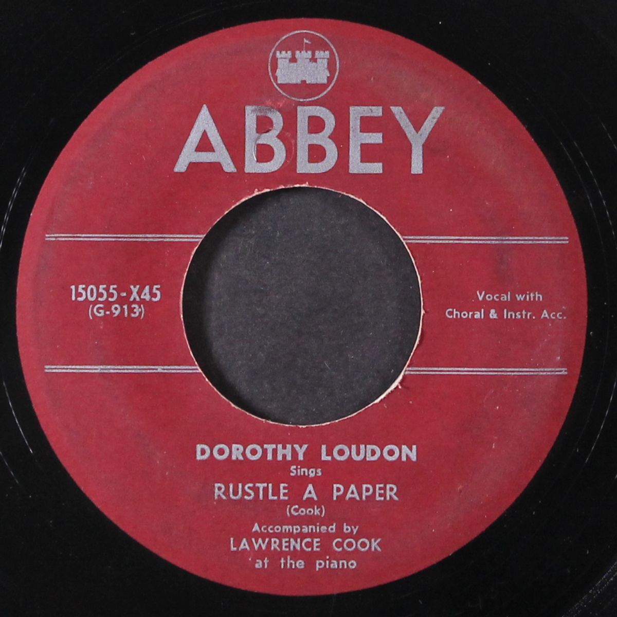 rustle a paper / nickelodeon rag by DOROTHY LOUDON