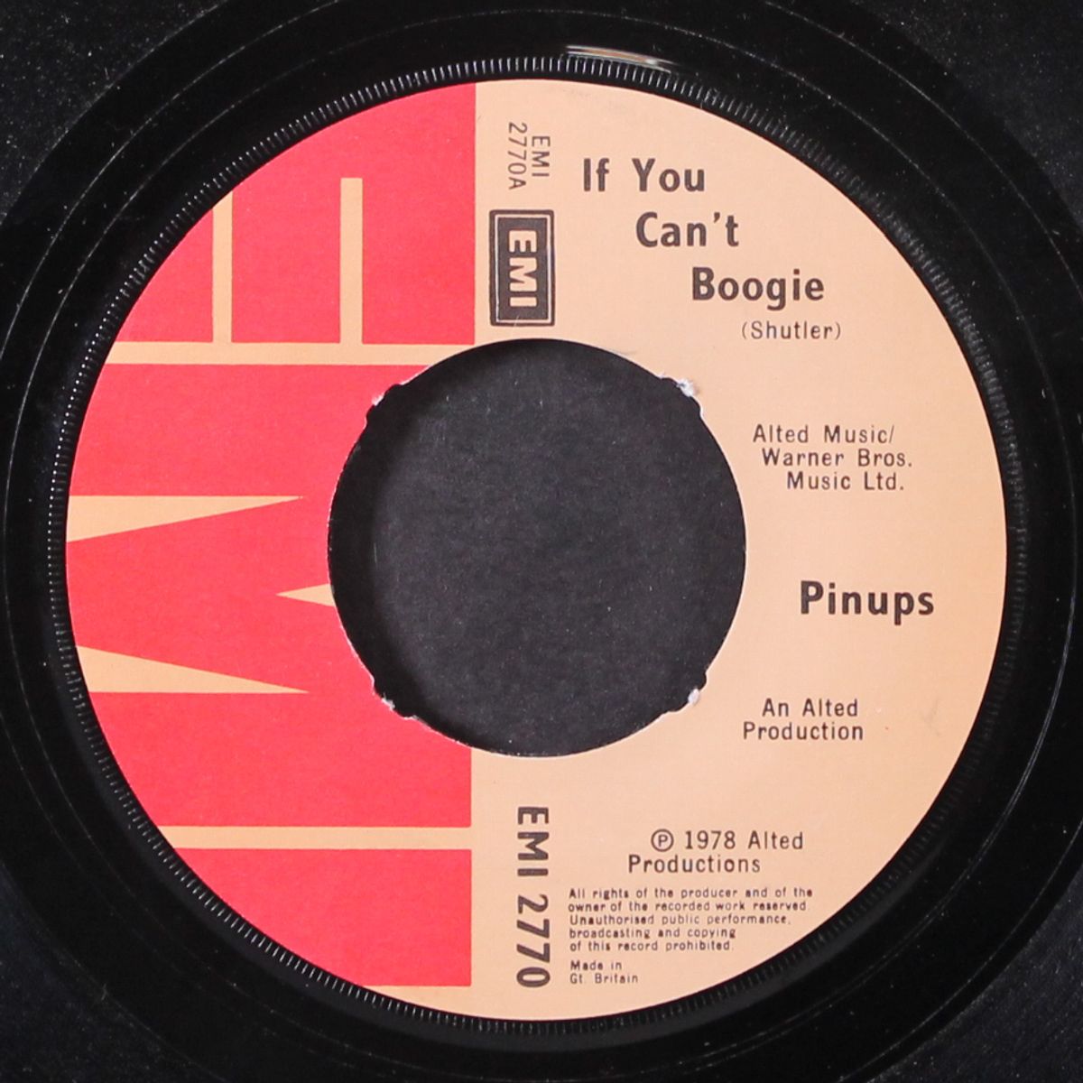 if you can't boogie by PINUPS