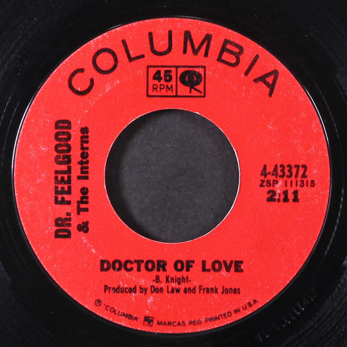 doctor of love / let the house rock on by DR. FEELGOOD & INTERNS