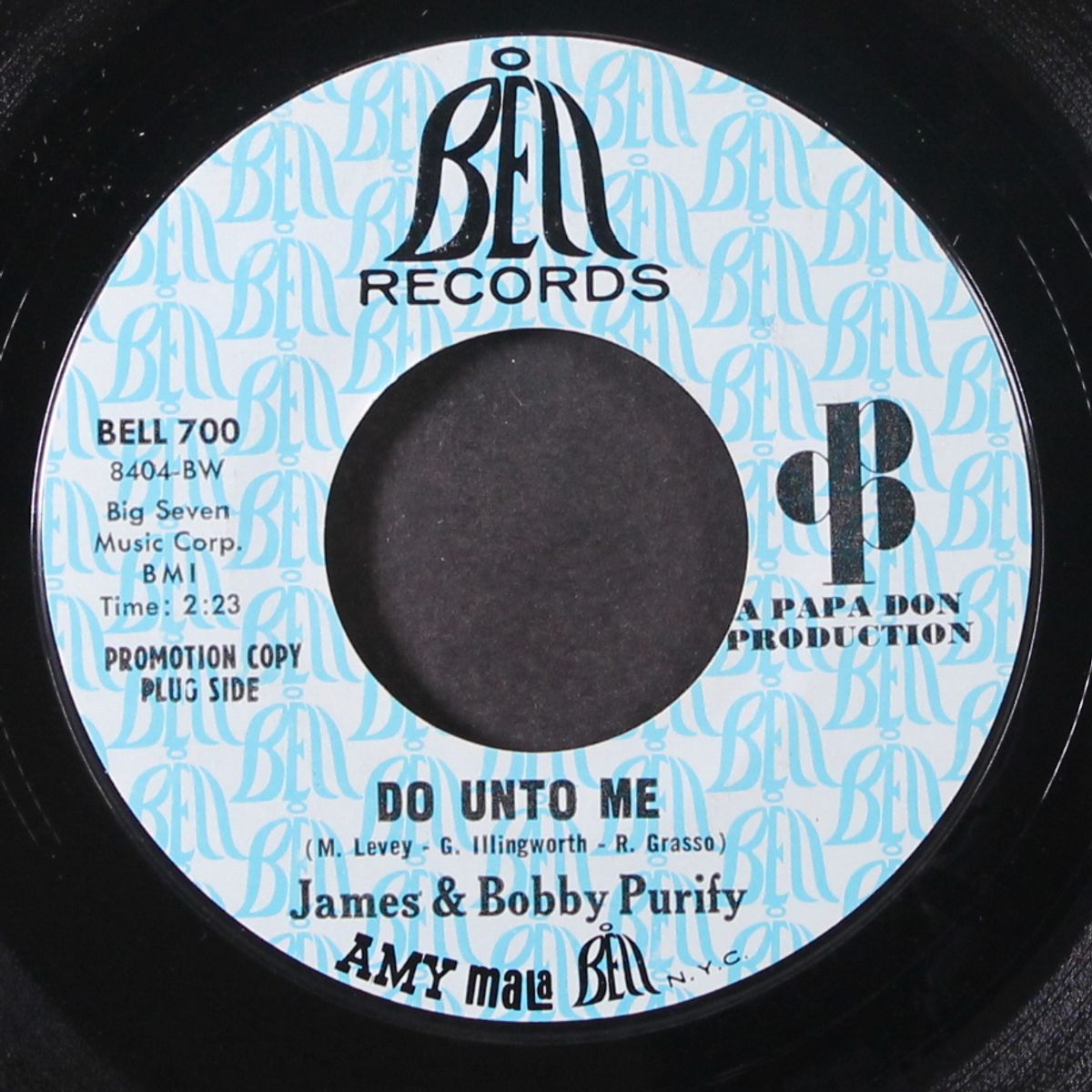 do unto me / everybody needs somebody by JAMES & BOBBY PURIFY