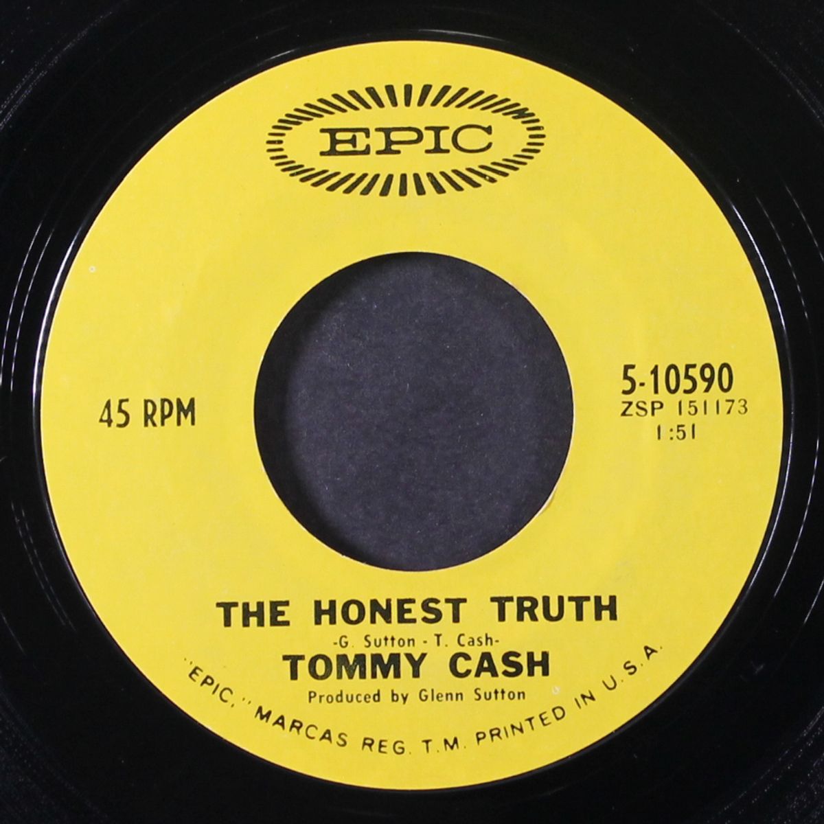 rise and shine / the honest truth by TOMMY CASH
