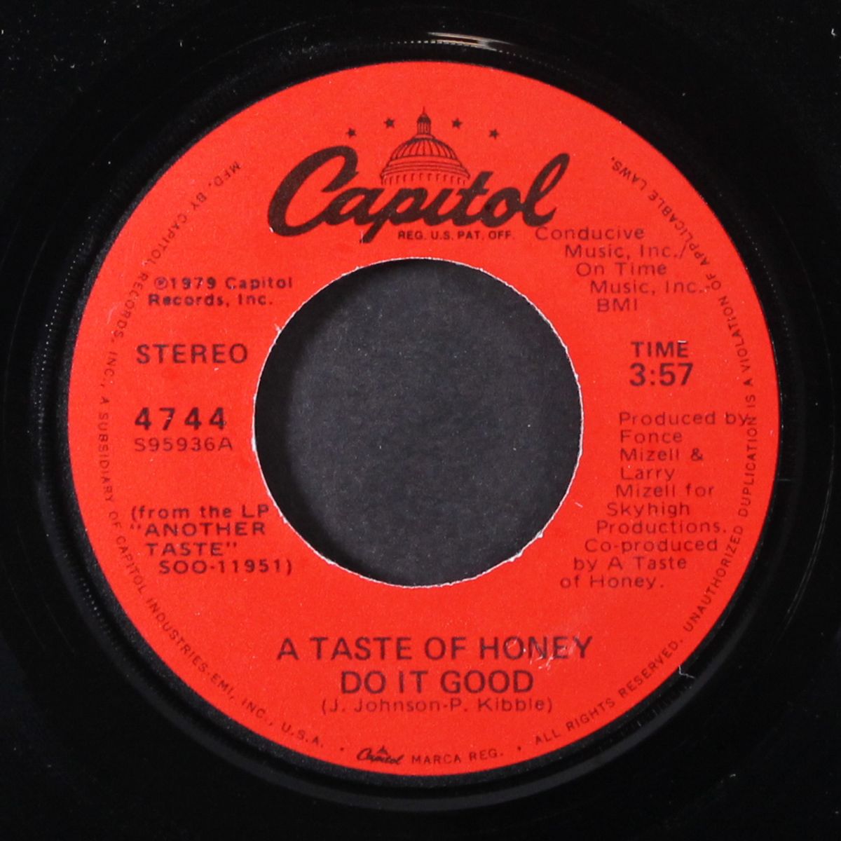 do it good / i love you by A TASTE OF HONEY