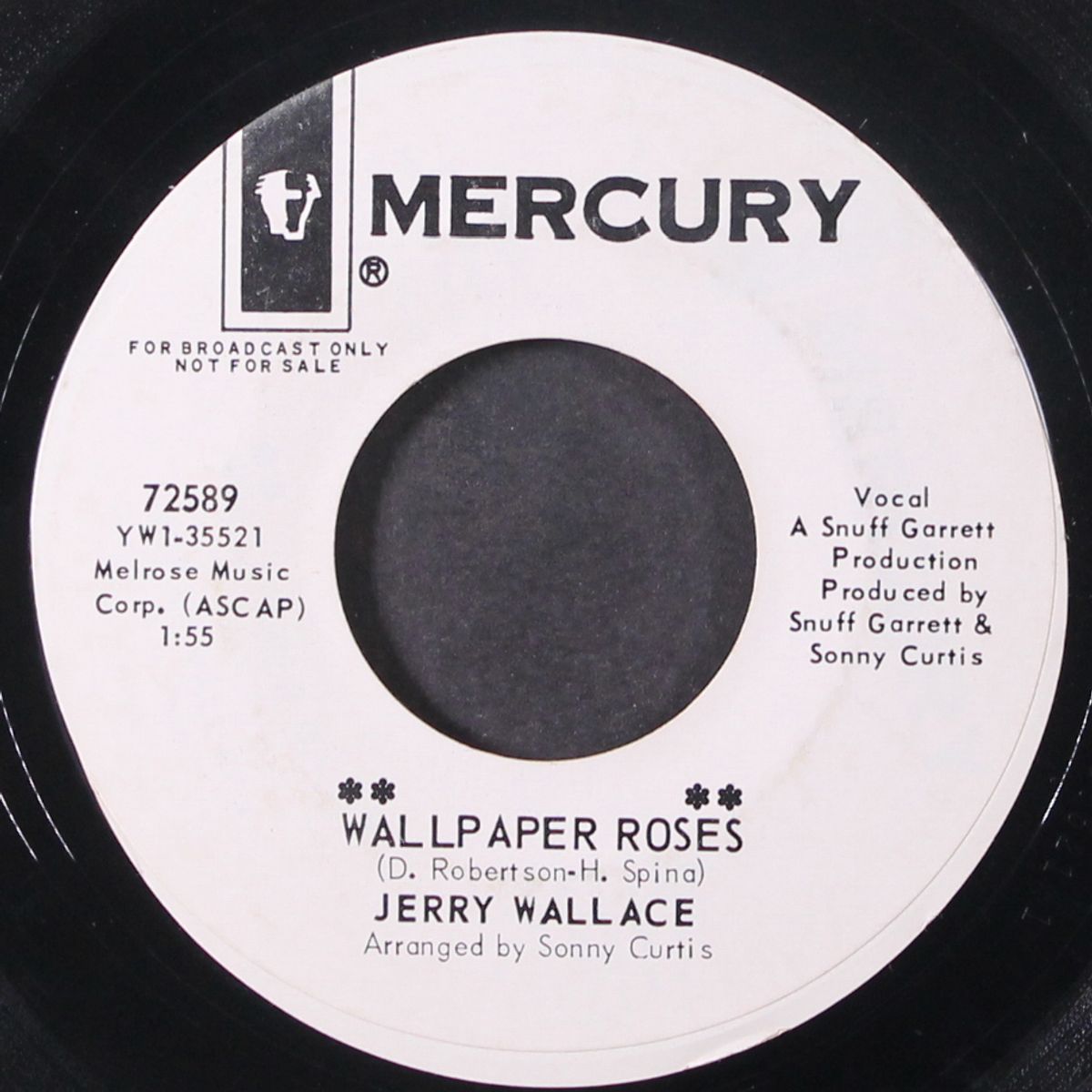 wallpaper roses / the son of a green beret by JERRY WALLACE