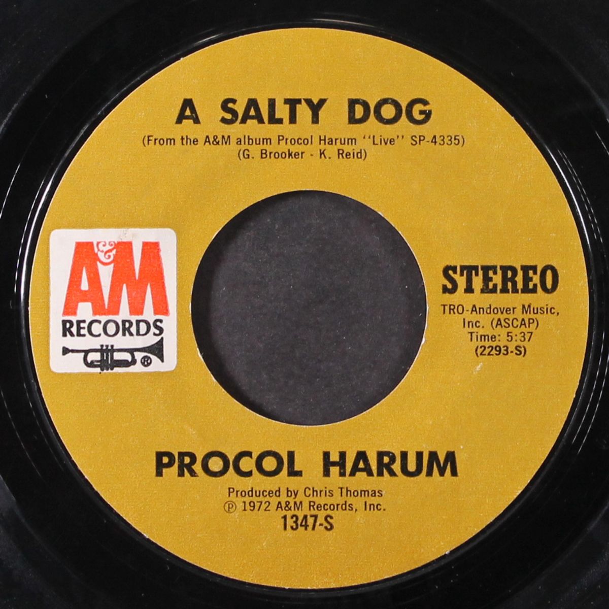 conquistador / a salty dog by PROCOL HARUM