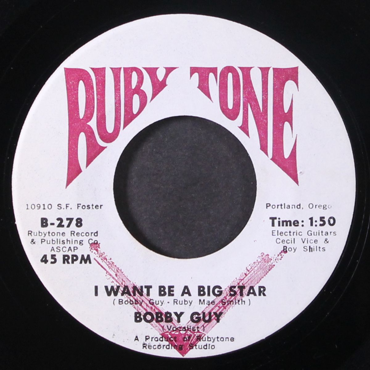 a topless bathing suit / i wanna be a big star by BOBBY GUY