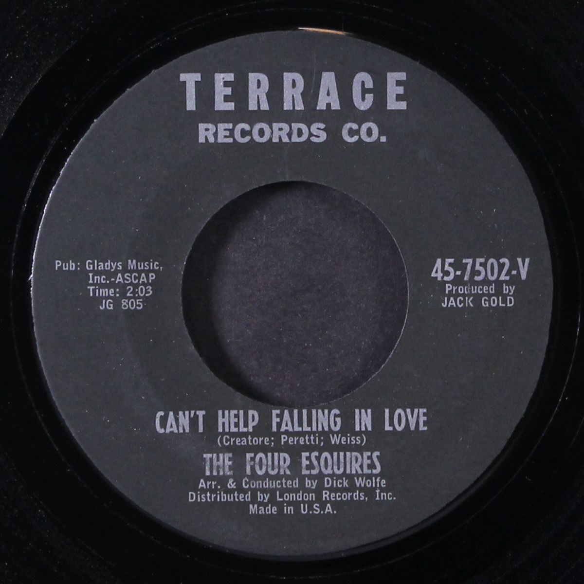 can't help falling in love by FOUR ESQUIRES