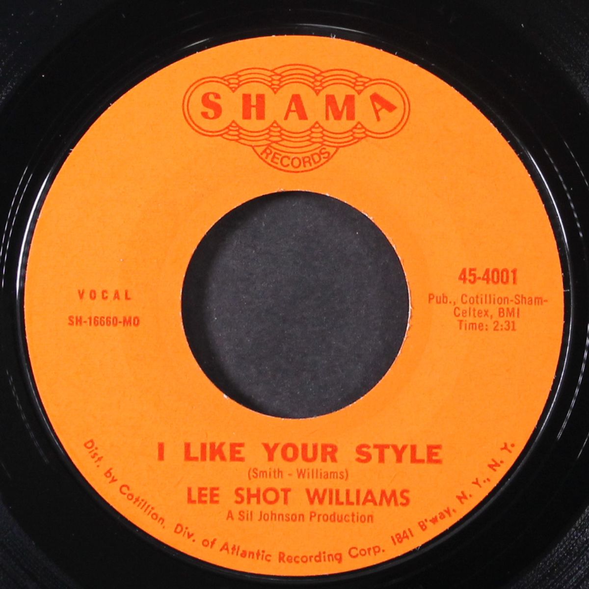 i like your style / i hurt myself by LEE SHOT WILLIAMS