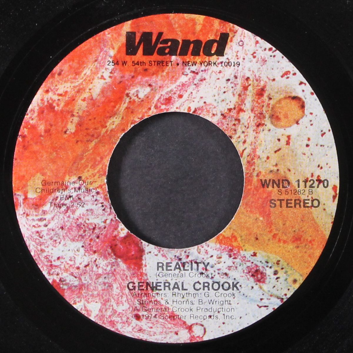 tell me whatcha gonna do / reality by GENERAL CROOK