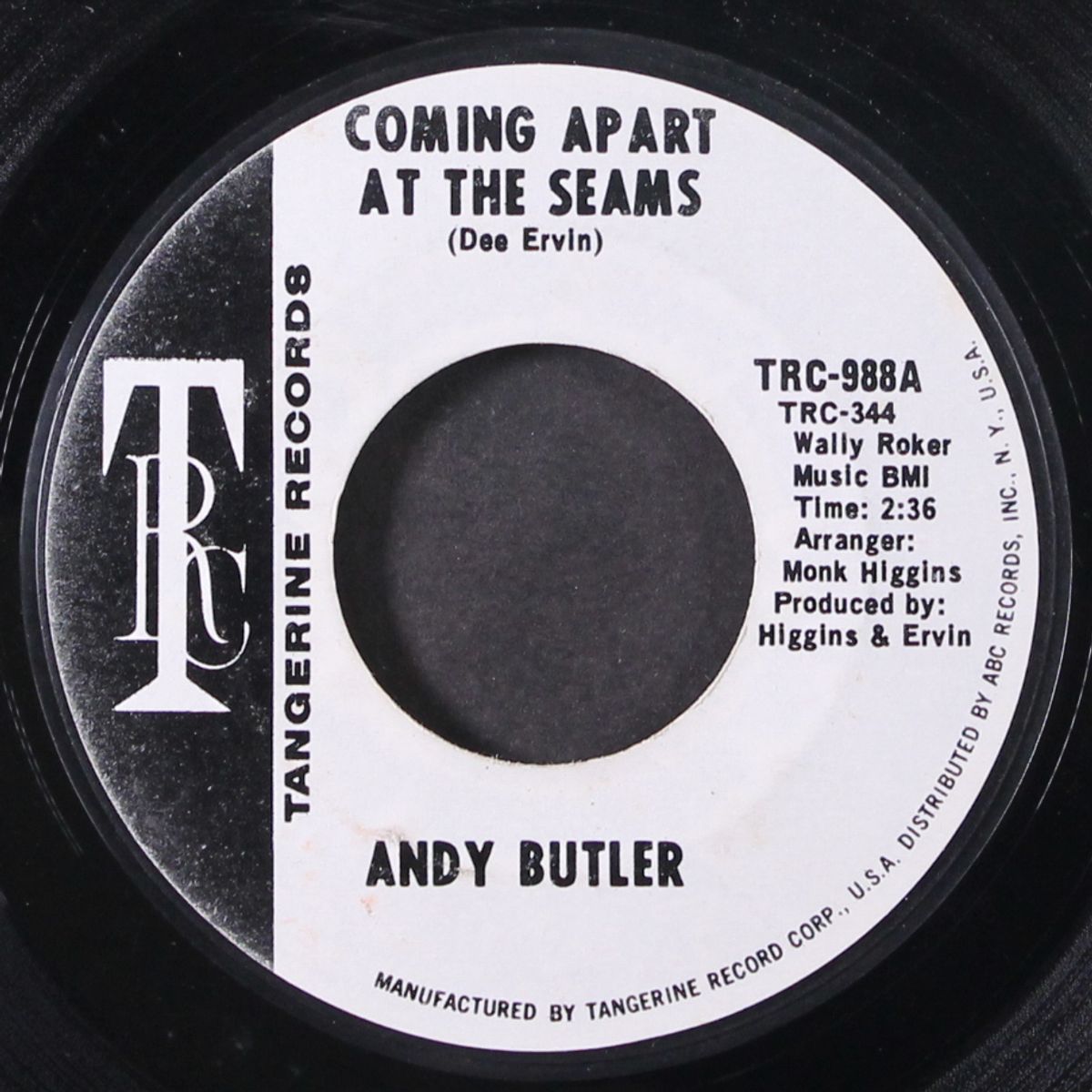 coming apart at the seams by ANDY BUTLER