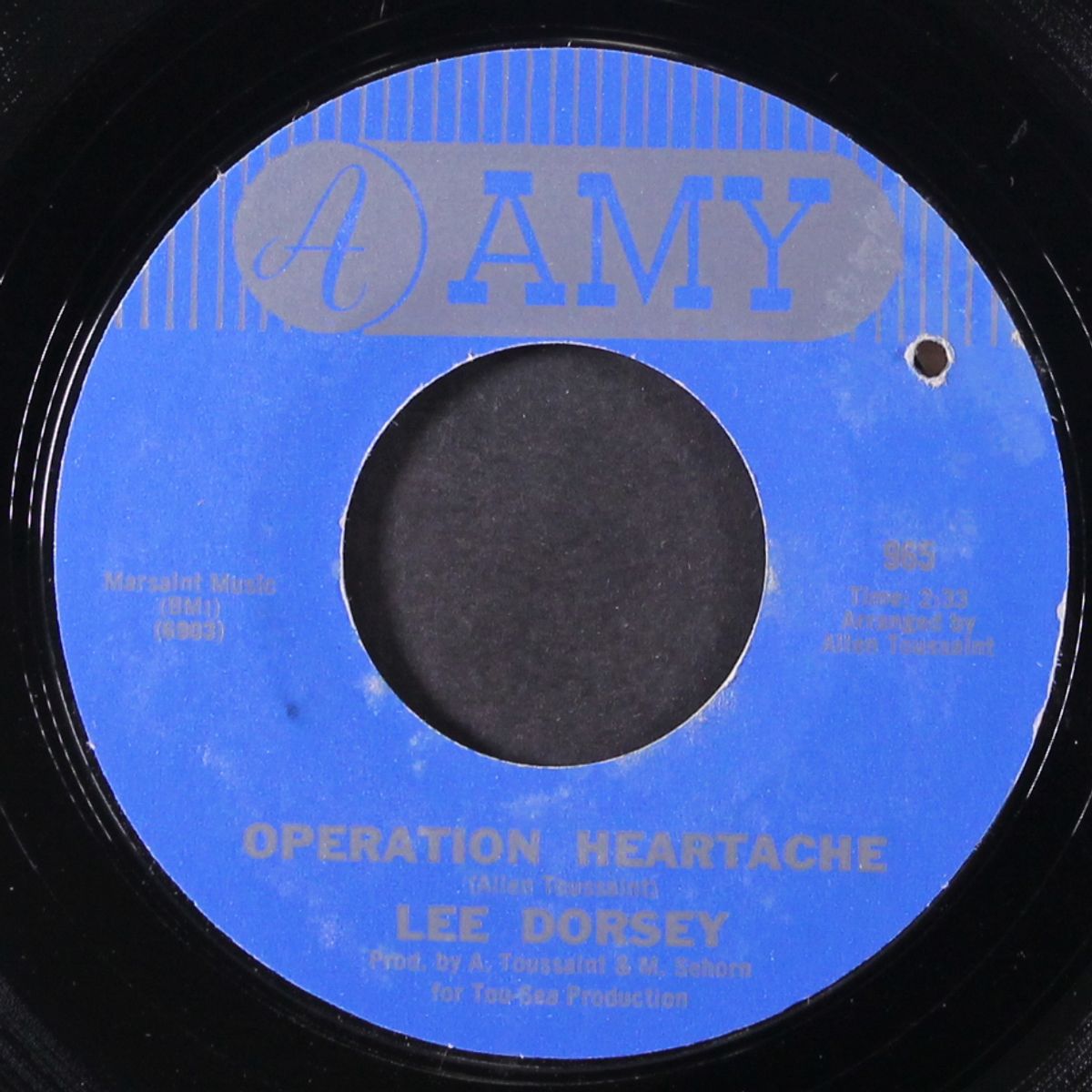 holy cow / operation heartache by LEE DORSEY