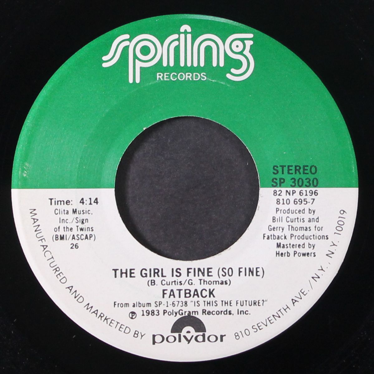 the girl is fine (so fine) / dance version by FATBACK