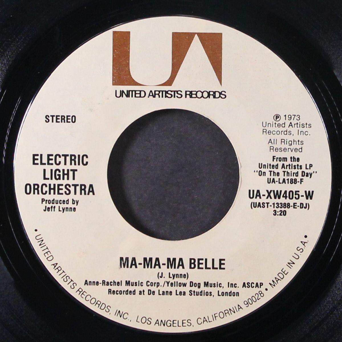 ma-ma-ma belle / daybreaker by ELECTRIC LIGHT ORCHESTRA
