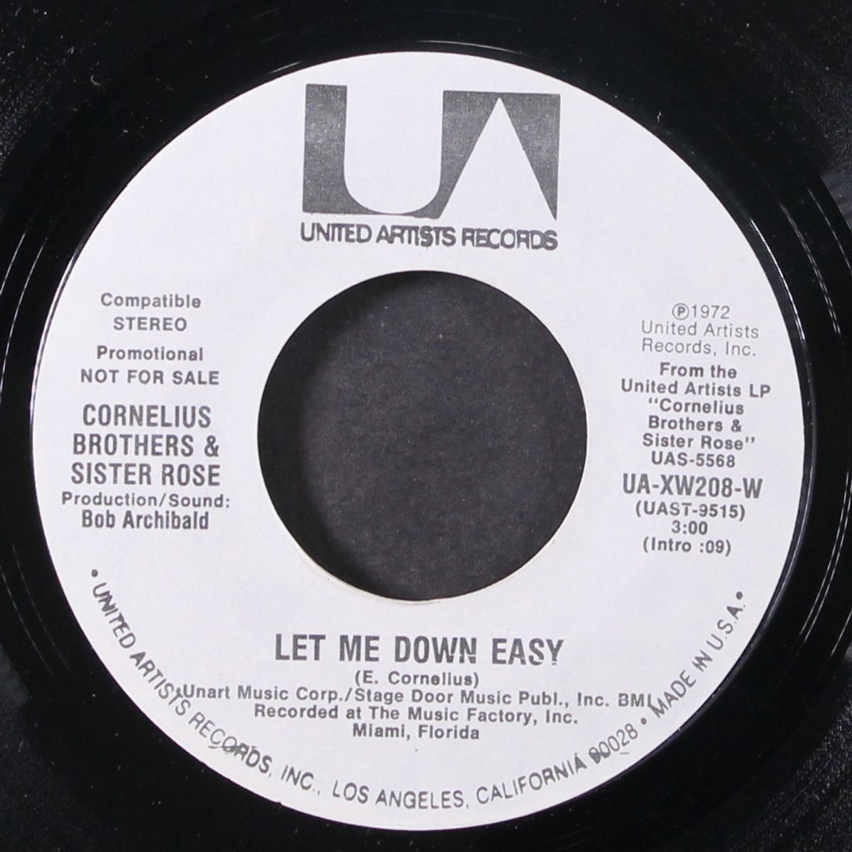 let me down easy / mono by CORNELIUS BROTHERS & SISTER ROSE