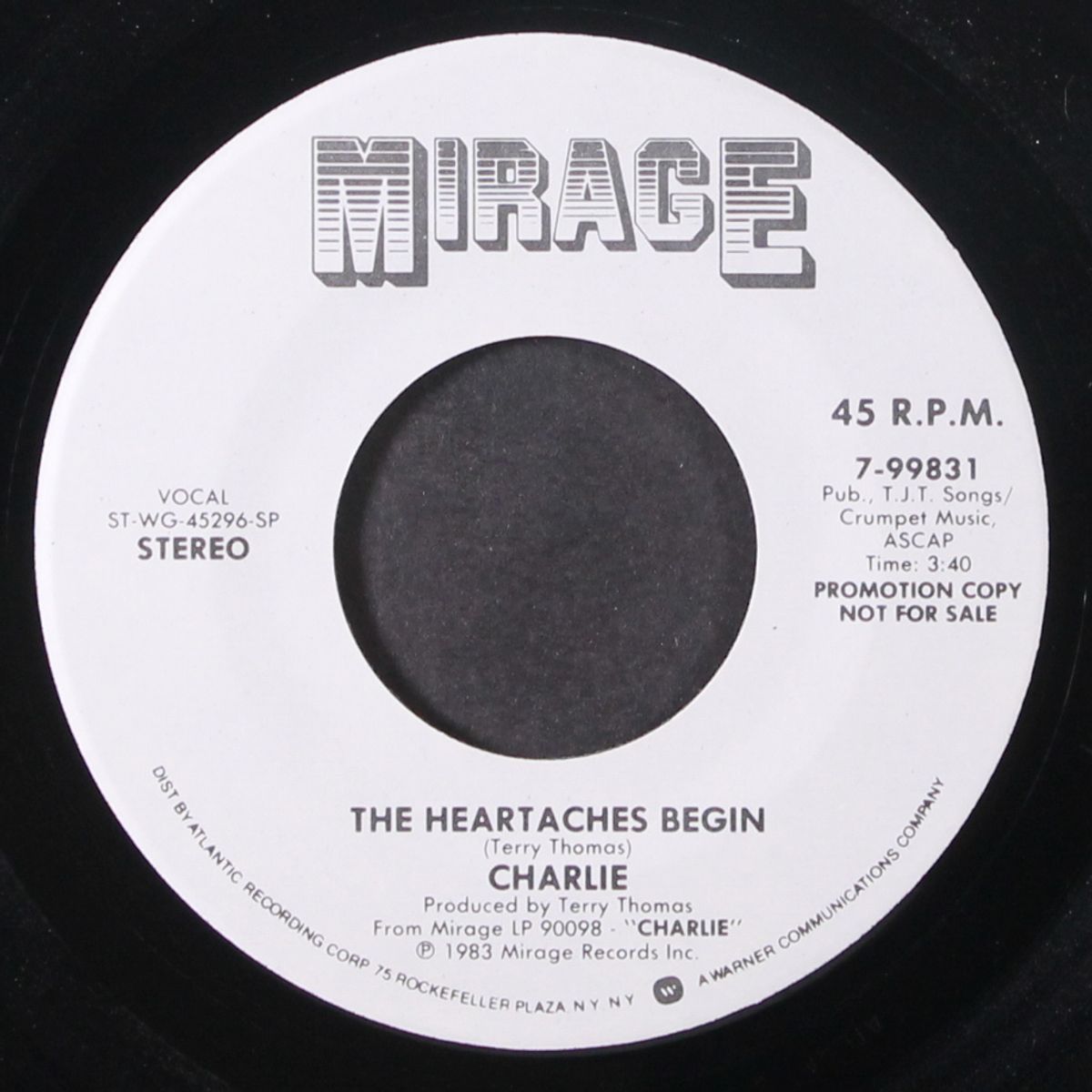 the heartaches begin / same by CHARLIE
