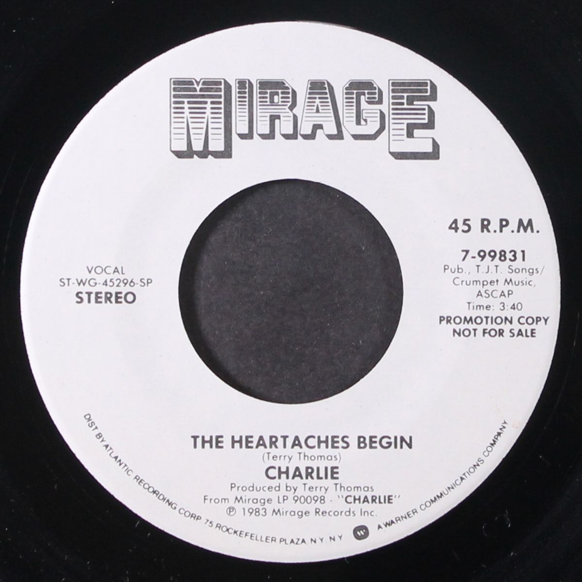 the heartaches begin / same by CHARLIE