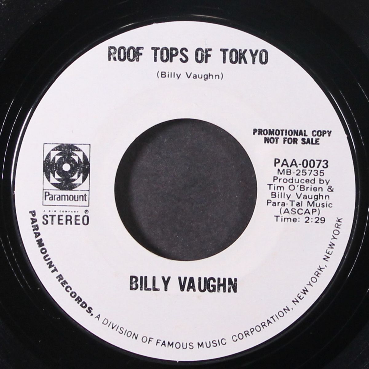 look what they've done to my song ma by BILLY VAUGHN