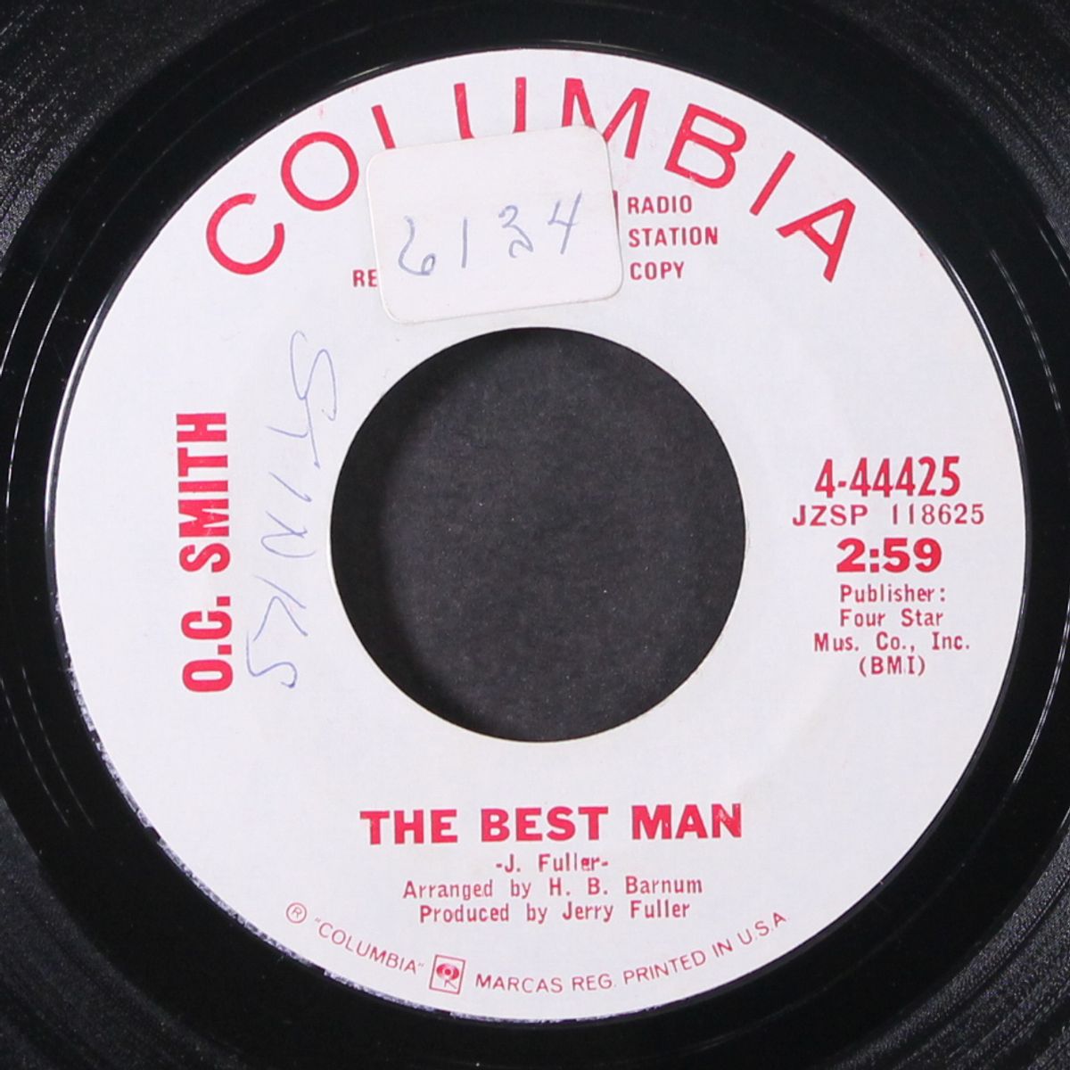 the son of hickory holler's tramp / the best man by O.C. SMITH