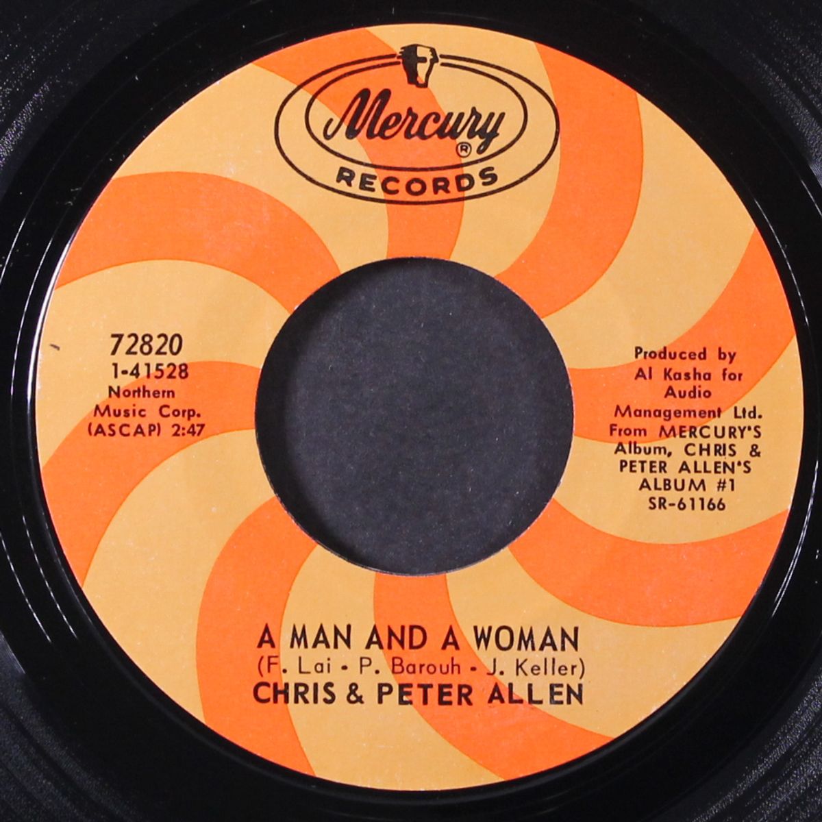 a baby's coming / a man and a woman by CHRIS & PETER ALLEN
