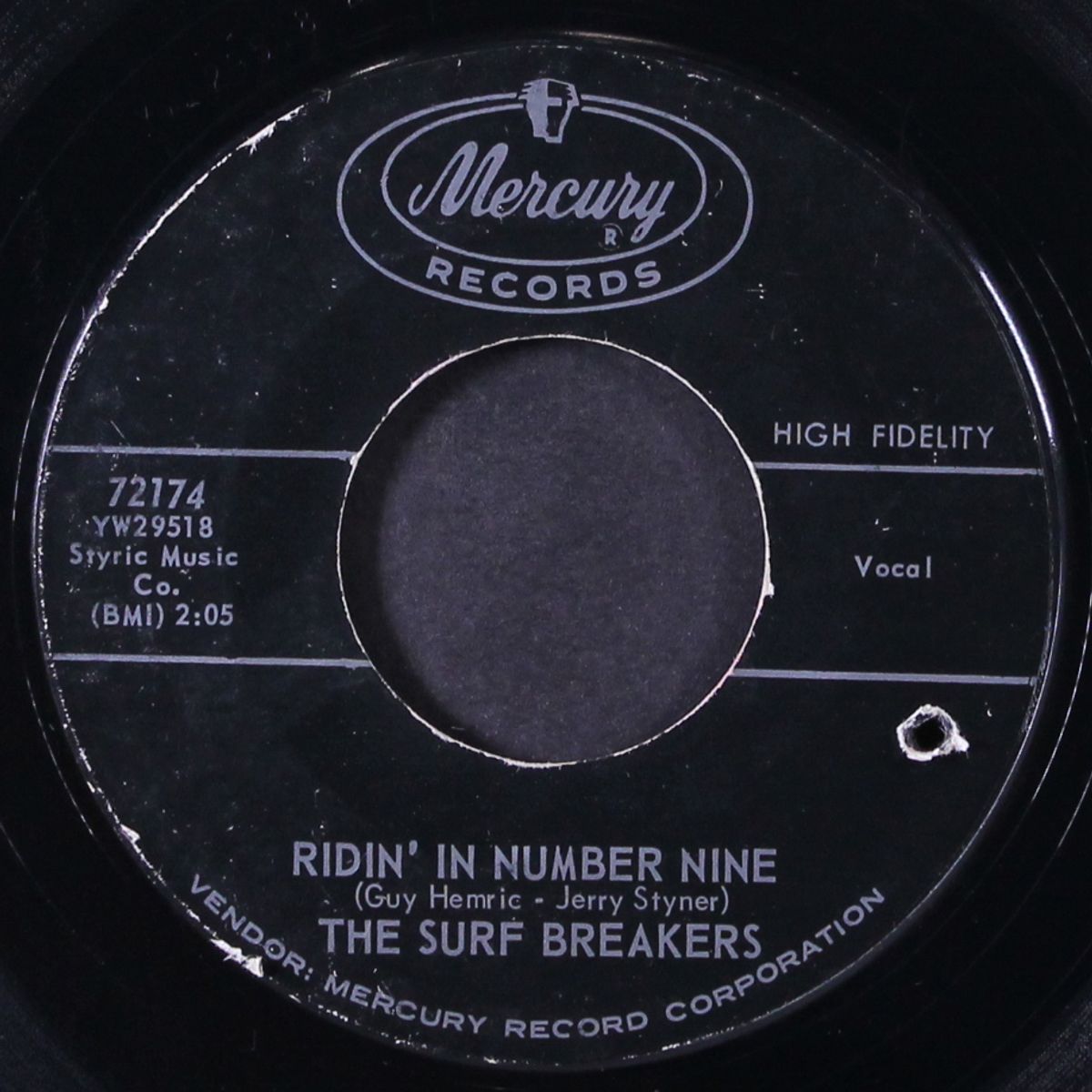 ridin' in number nine / hang ten by SURF BREAKERS