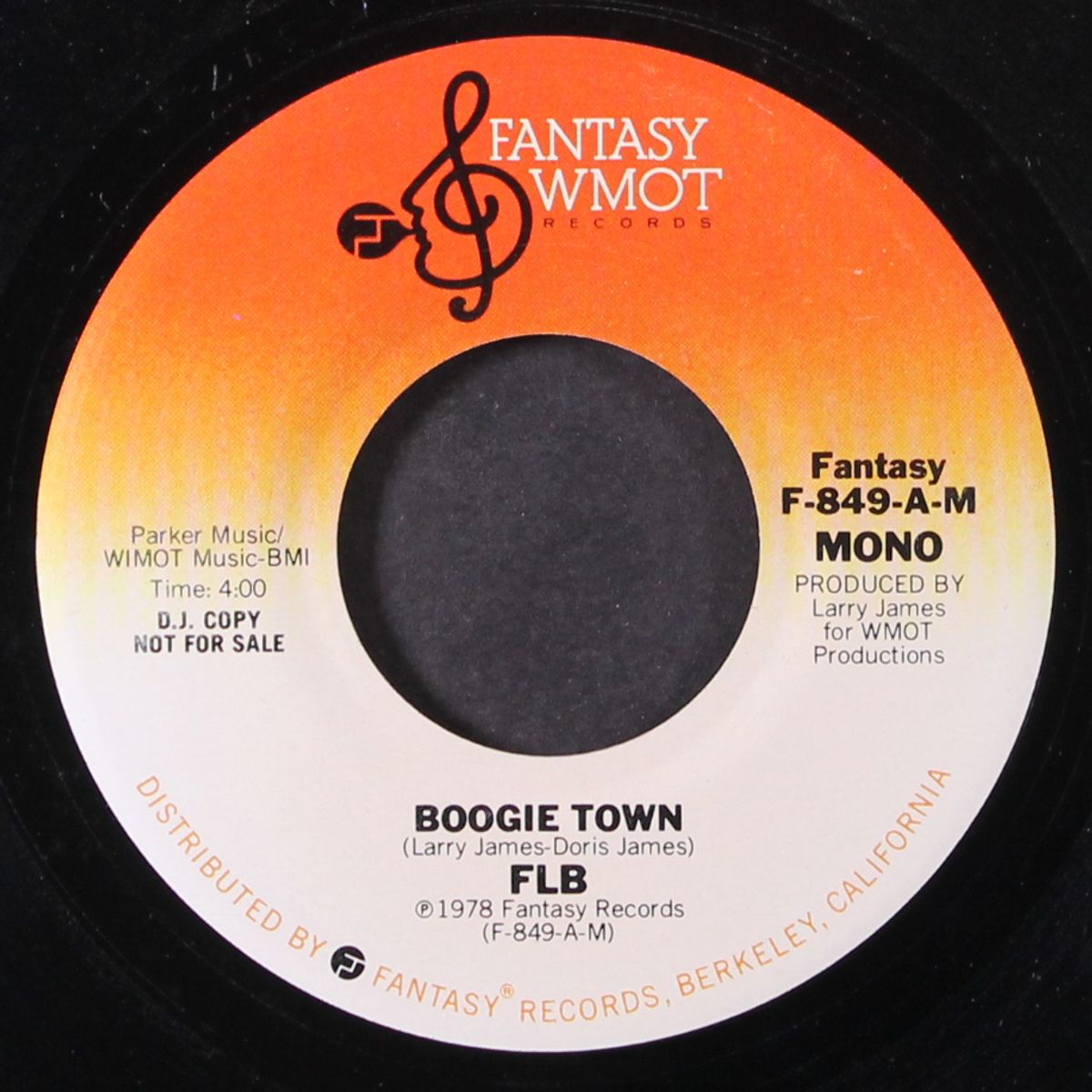 boogie town / passing time by FLB