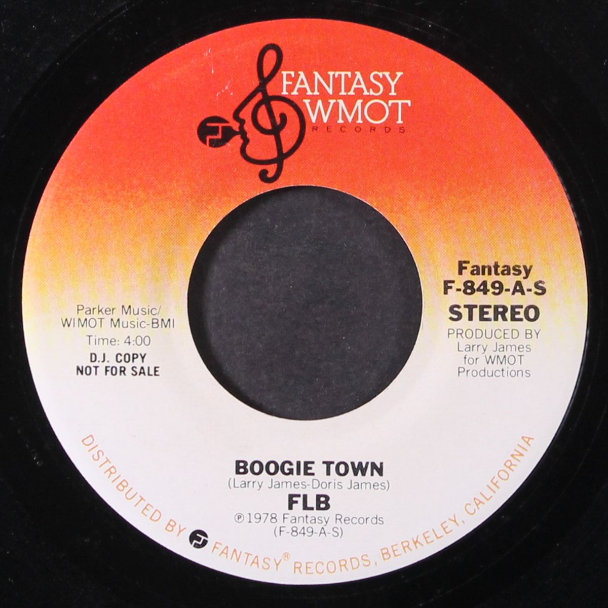 boogie town / passing time by FLB