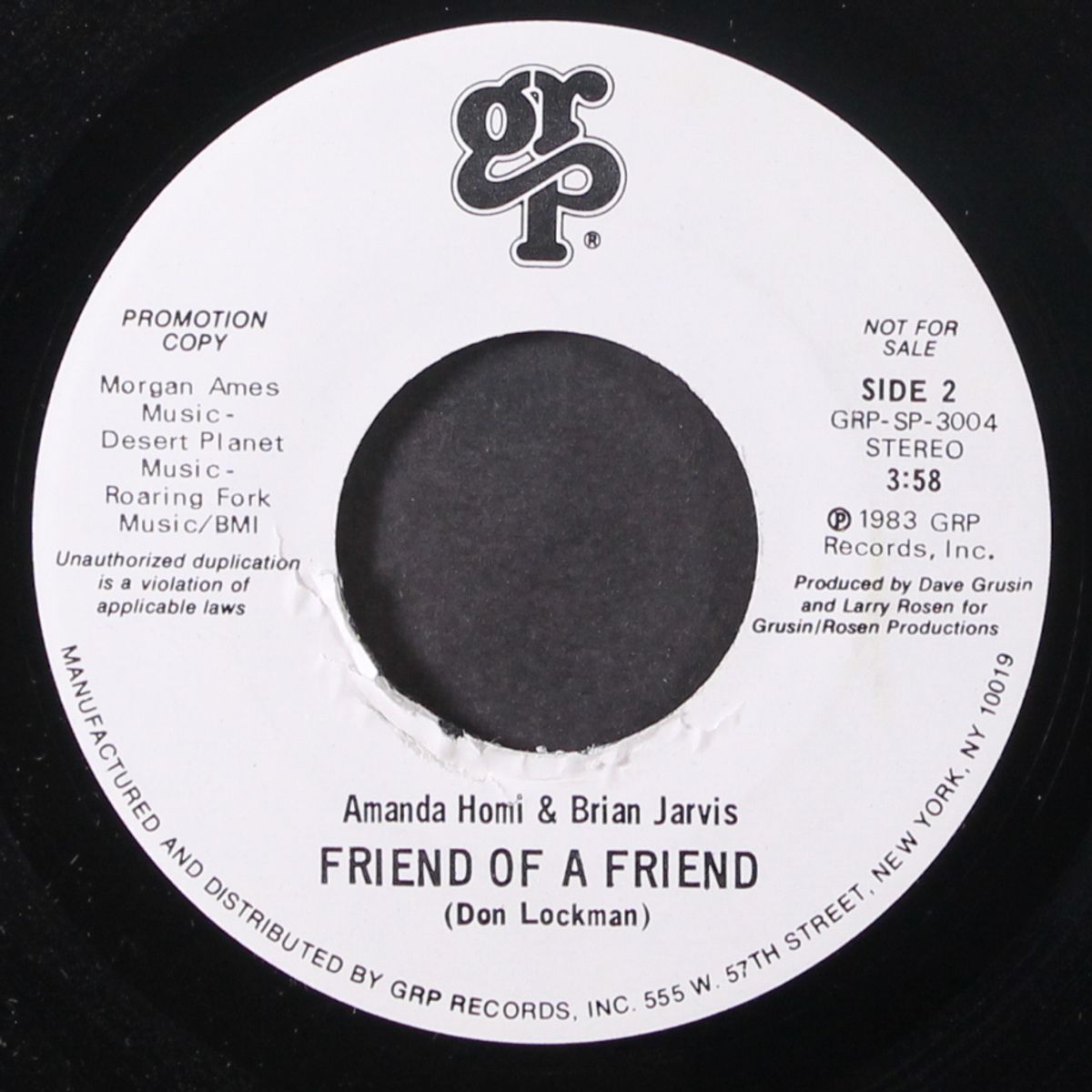 friend of a friend / same by AMANDA HOMI & BRIAN JARVIS