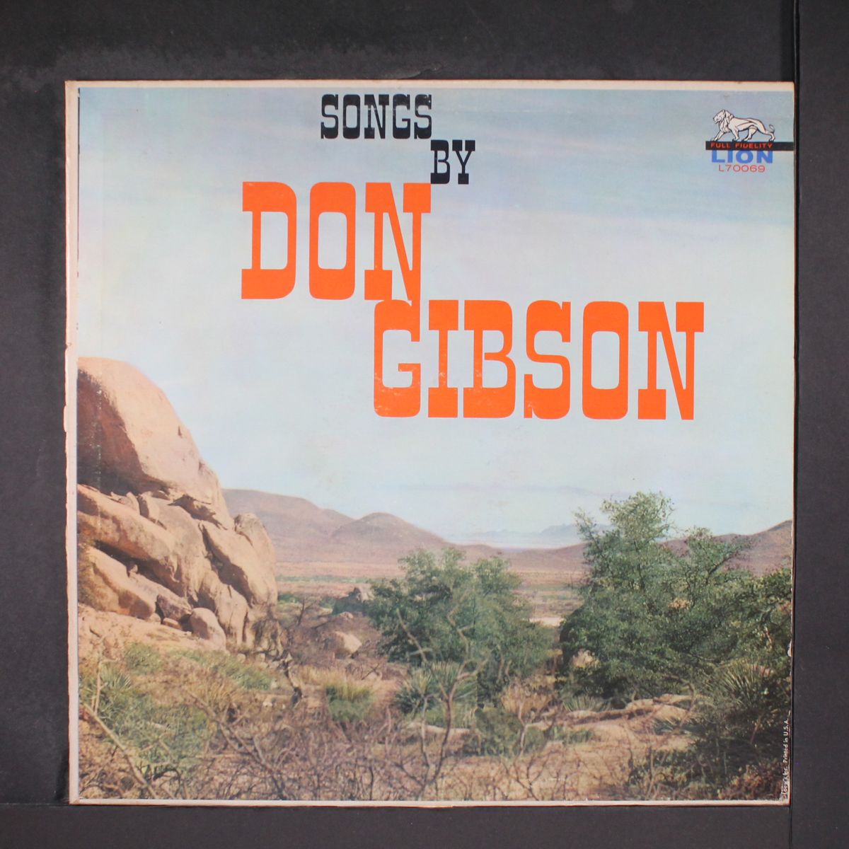 songs by by DON GIBSON