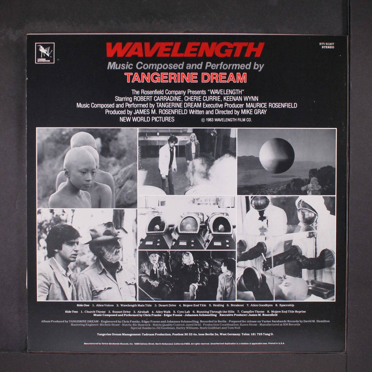 wavelength (soundtrack) by TANGERINE DREAM